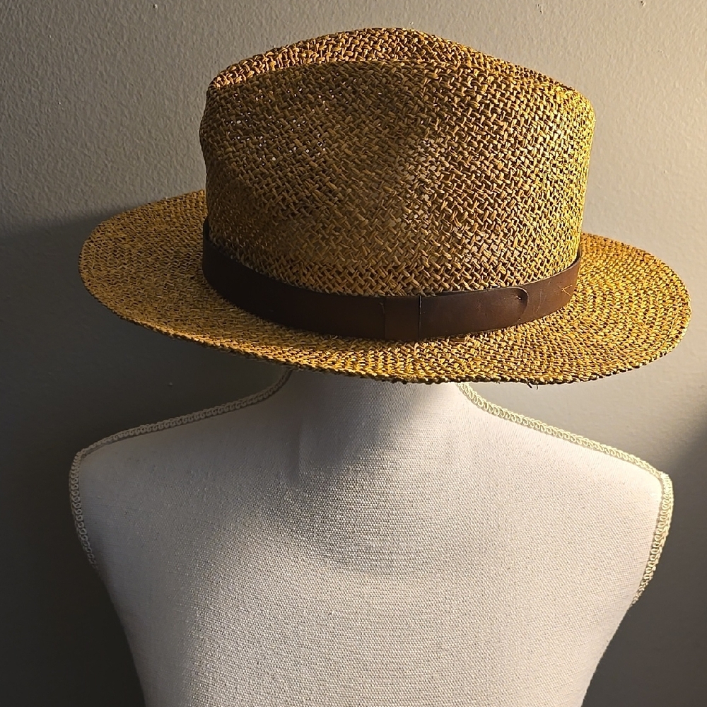 Stylish Tan Fedora Hat for Men